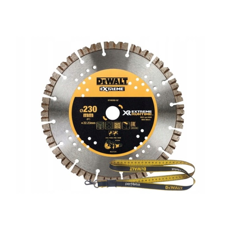 Tarcza Do Betonu | Tarcza Diamentowa Dewalt DT40260 230x22,23 mm