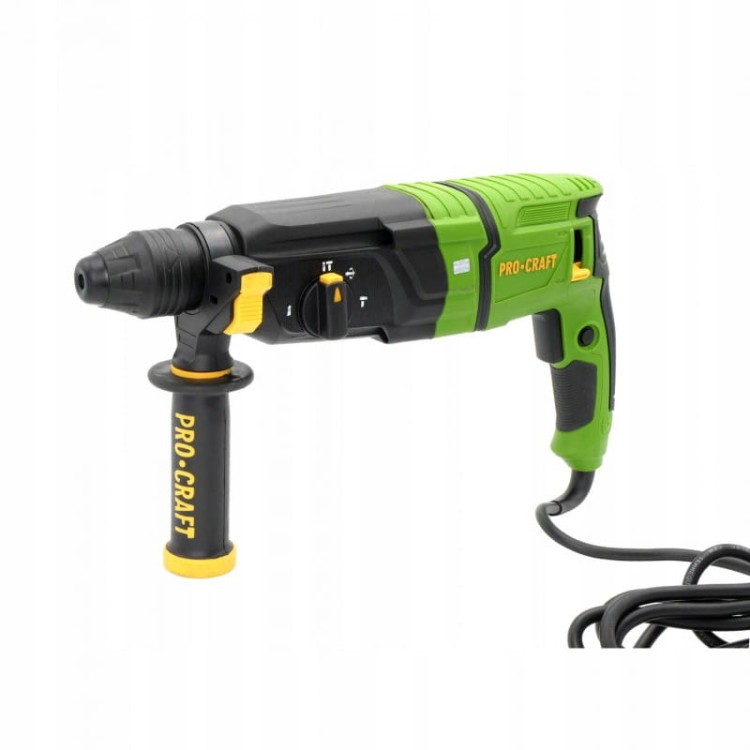 Procraft Bh1100 Młotowiertarka Sds Plus 900w 1250rpm 5000 Udarów