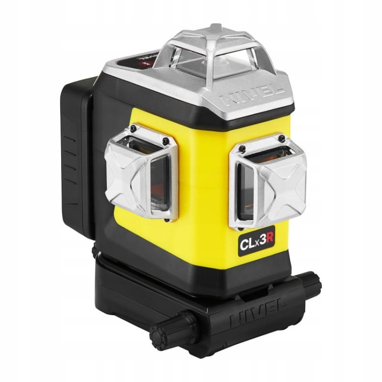 Nivel System Clx3r Laser Krzyżowy Czerwony Zestaw Czujnik Statyw