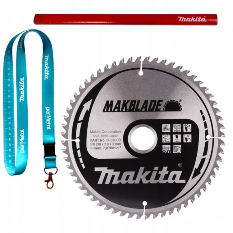 Makita B-32839 Tarcza Tnąca Makblade 216x30mm 60z Drewno