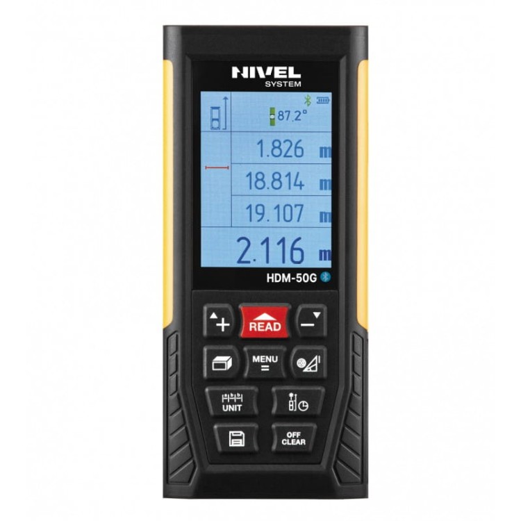 Nivel System HDM-50G dalmierz laserowy Bluetooth