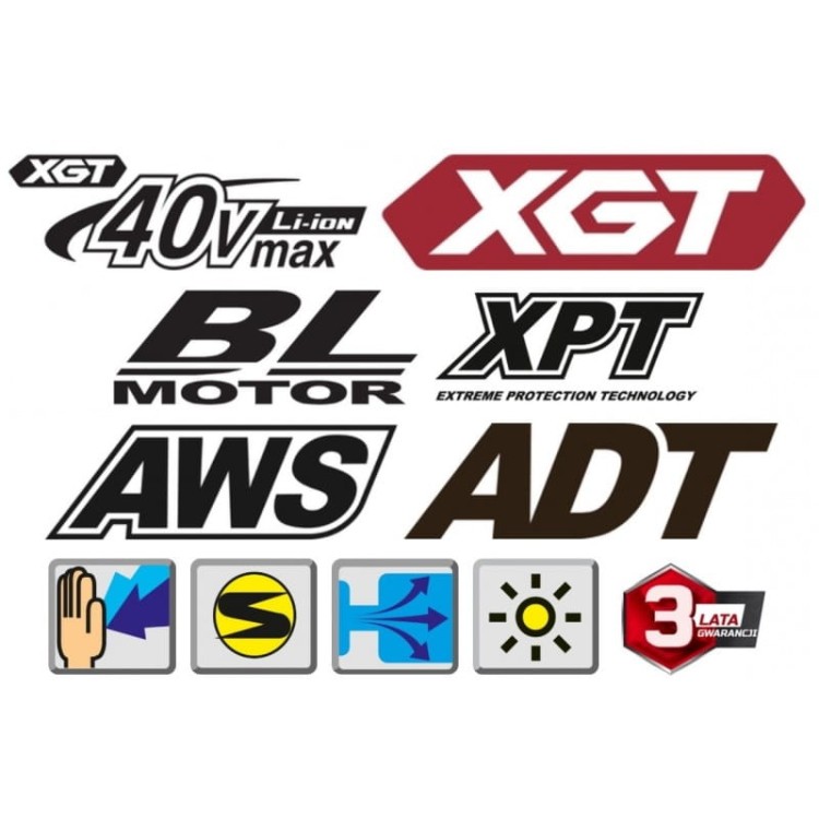 Makita HS003GZ 40V XGT pilarka tarczowa