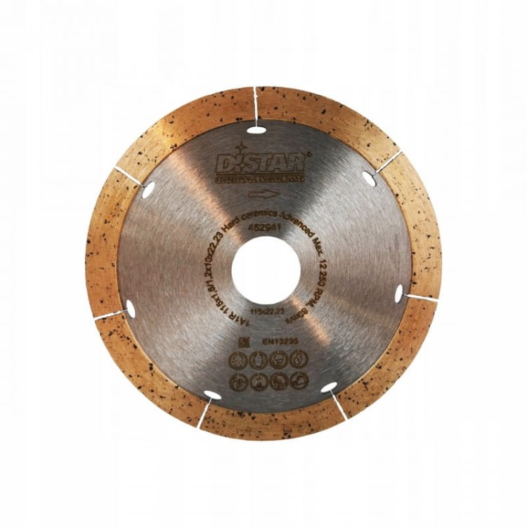 Distar Tarcza Diamentowa Hard Ceramics Do Ceramiki I Gresu 115x1,6x10