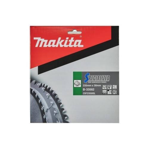 Makita b-33582 tarcza tnąca specialized 235x30mm 50z płyty warstwowe mdf