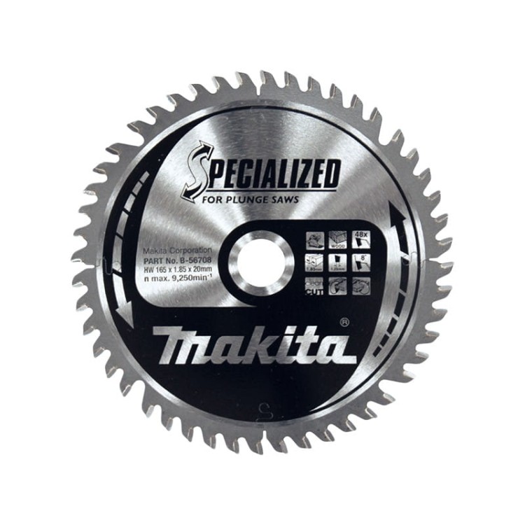 Makita B-56708 tarcza do drewna 165mm