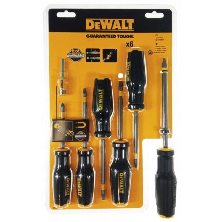 DeWalt DWHT0-62056 Zestaw 6 wkrętaków Full FIT