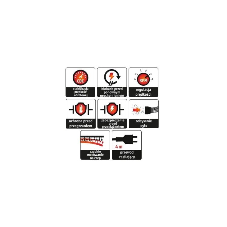 Flex WSE 7 Vario szlifierka ręczna