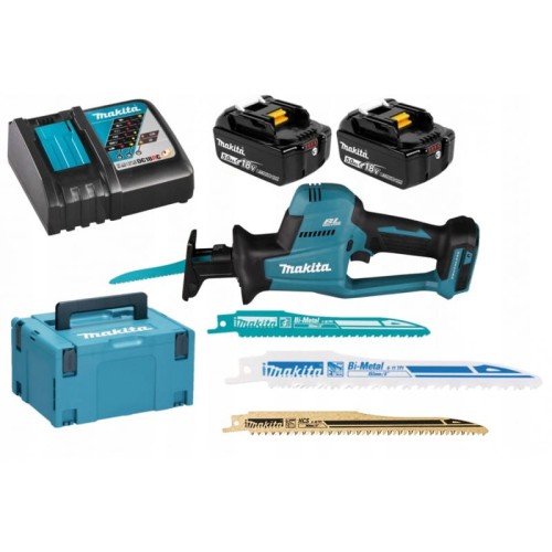 Makita djr189rtj akumulatorowa piła posuwowa lisica 18v 3100 /min