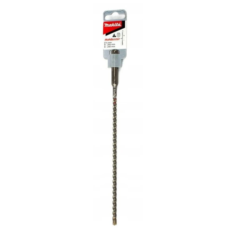 Makita P-79435 Wiertło  Do Betonu Makbuster Sds-Plus 6x260mm