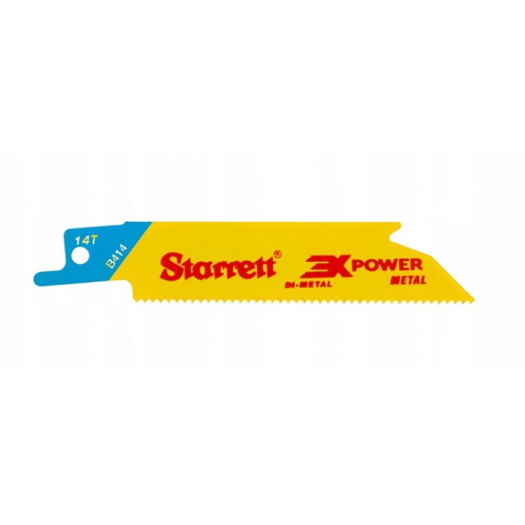 Starrett B414-5 Brzeszczot Do Metalu 14 Tpi 100mm 5szt Bi-metal