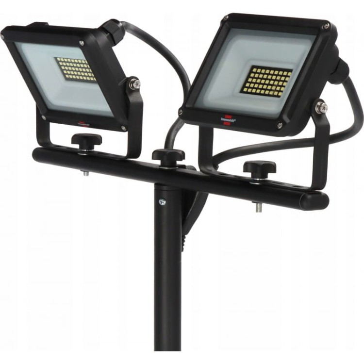 Brennenstuhl lampa led reflektor budowlany led ze statywem o regulowanej wysokości