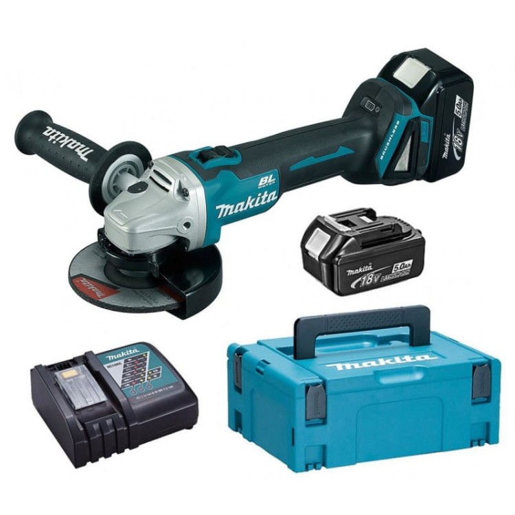 Makita DGA504RTJ akumulatorowa szlifierka kątowa