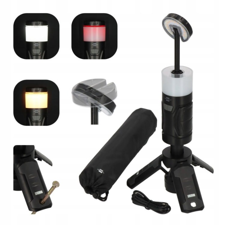 Brennenstuhl Akumulatorowa Lampa Led Kempingowa 400 Lm Ip44 Usb-c Powerbank