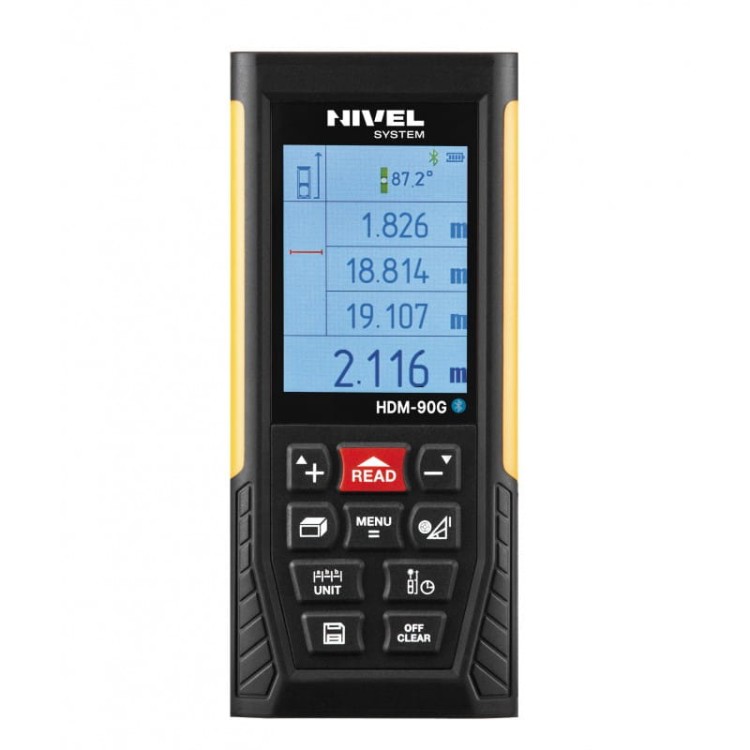 Nivel System HDM-90G dalmierz laserowy Bluetooth
