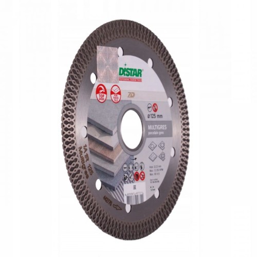 Distar Tarcza Diamentowa Multigres 125x1,4x10x22,2 Do Ceramiki I Gresu