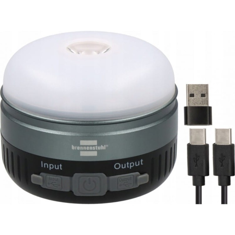 Brennenstuhl akumulatorowa solarna lampa turystyczna  led 450 lm ip54