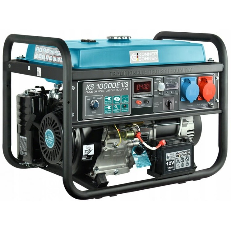 K&amp;s ks-10000e 1/3 agregat prądotwórczy generator prądu 230v/400v vts 8kw