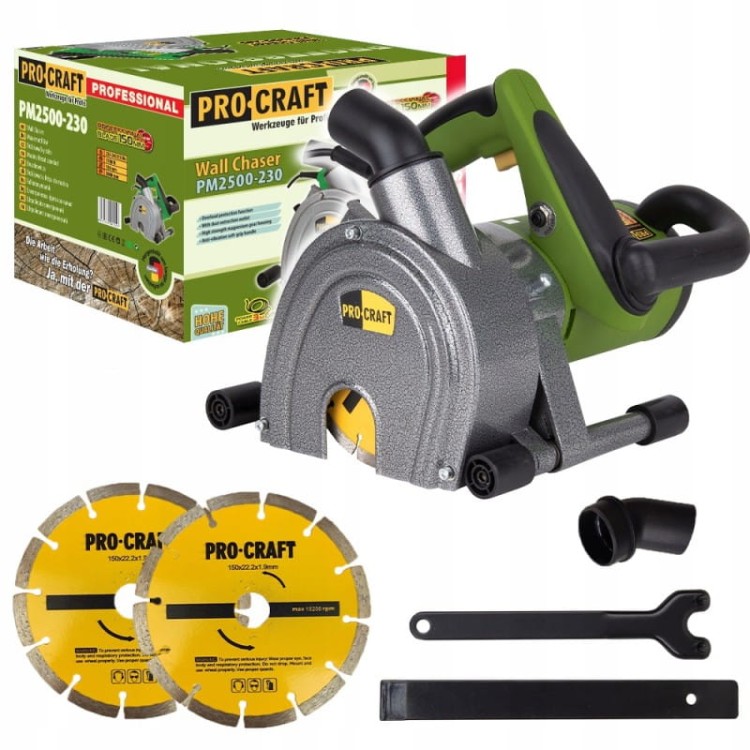 Procraft PM2500 Bruzdownica Elektryczna 2500W 150mm Mocna Wydajna