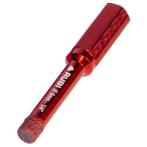 Rubi 05923 wiertło diamentowe Ø 6mm DryGres 4DRILL