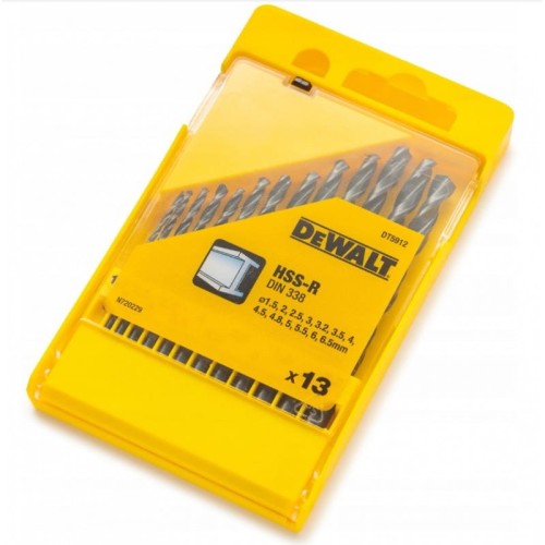 DeWalt DT5912-QZ Zestaw Wierteł do metalu HSS-R