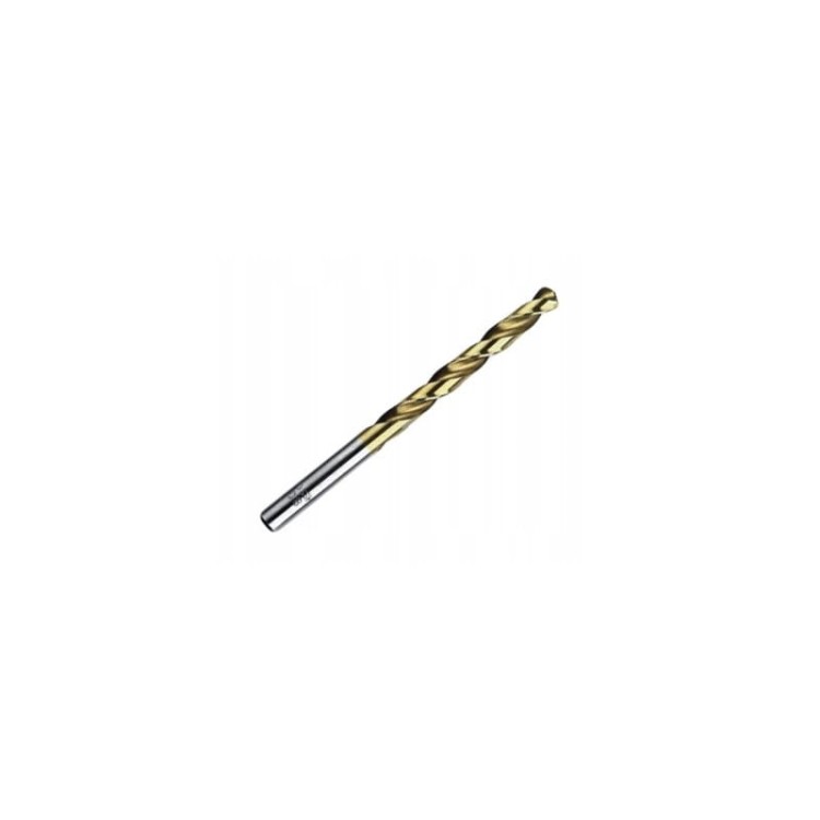 BMM Wiertło Do Metalu 8 mm Szlifowane HSS TIN 10 szt