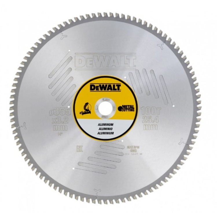 DeWalt DT1917-QZ tarcza do cięcia aluminium 355x25