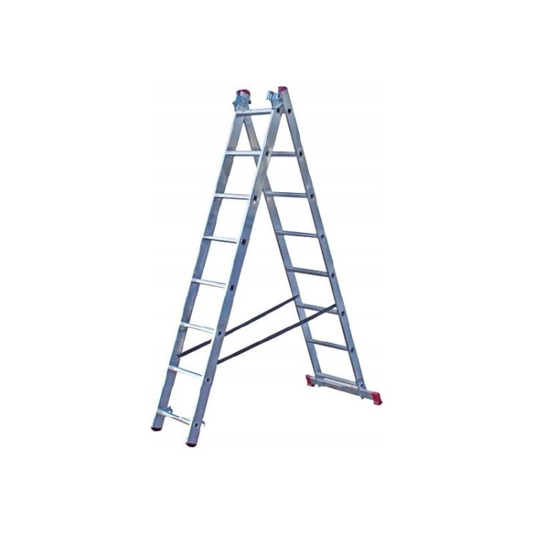 Krause 30382 drabina wielofunkcyjna codrda ze szczeblami 3x8 max 5,4m 150kg