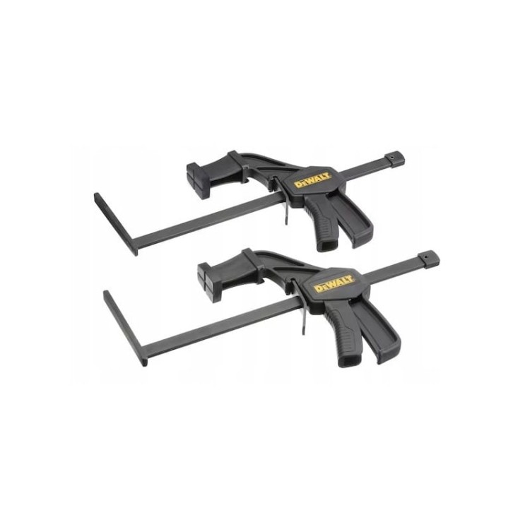 DEWALT DWS5026 ŚCISKI SZYBKOMOCUJĄCE ZACISKI 2SZT