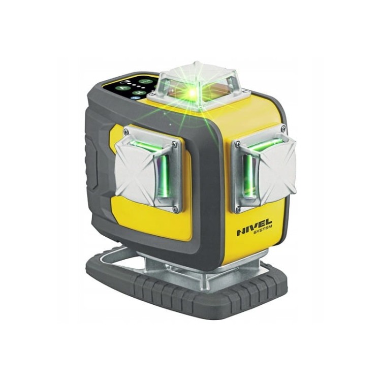 Nivel System Cl4d-g Laser Krzyżowy 4x360 Zielony Ip54 Bluetooth