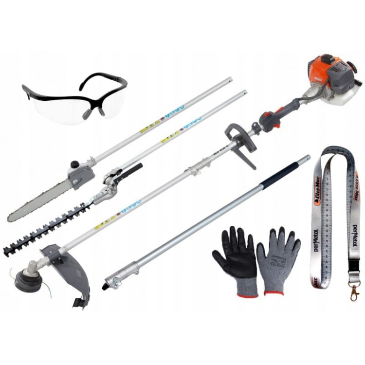 Zestaw Kosa Nożyce Okrzesywarka Przedłużka Oleo-Mac Bch250d Multi-tool