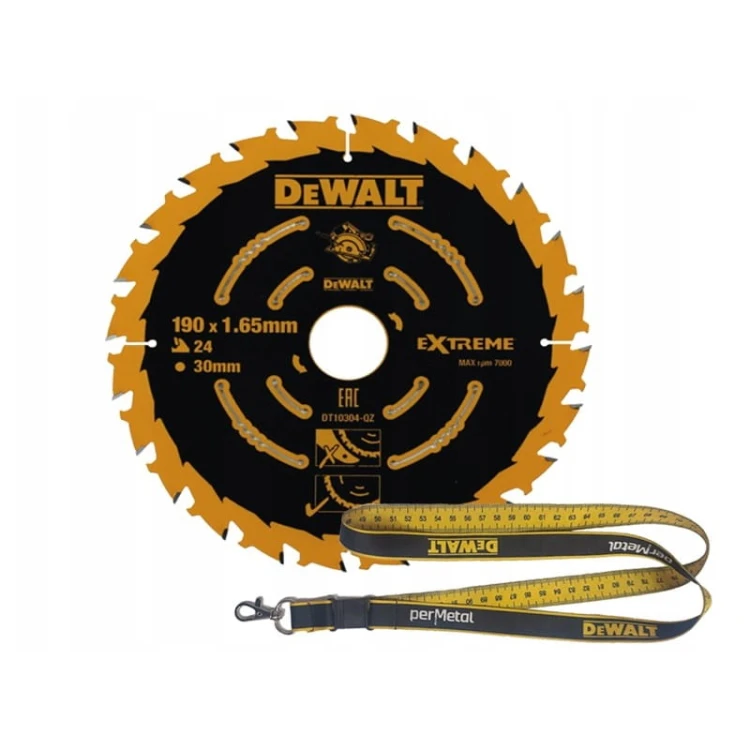 Dewalt DT10304  Piła Tarczowa Do Drewna 190x30mm