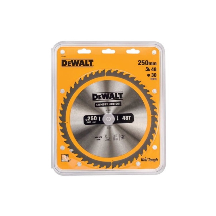 DeWalt DT1957-QZ tarcza do drewna  250X30X3,0mm