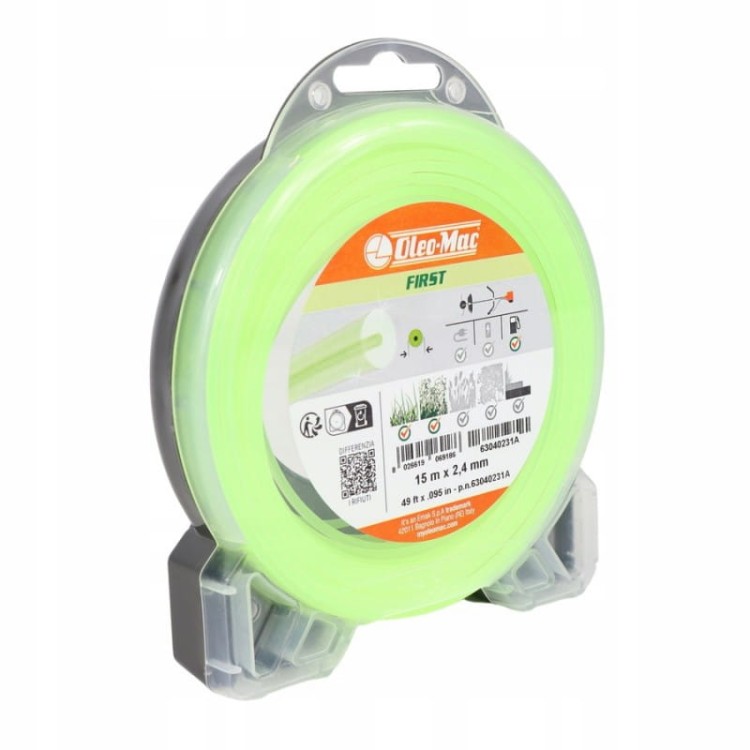 Oleo-Mac 63040231 Żyłka Tnąca 2,4mm15m