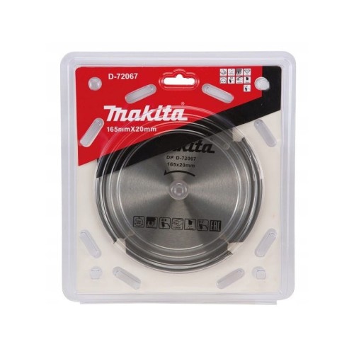 Makita d-72067 tarcza tnąca do sidingu 165mm, 4 zęby