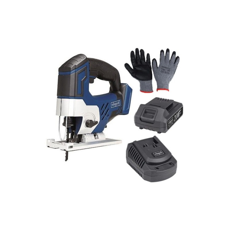 Scheppach wyrzynarka 20V zestaw