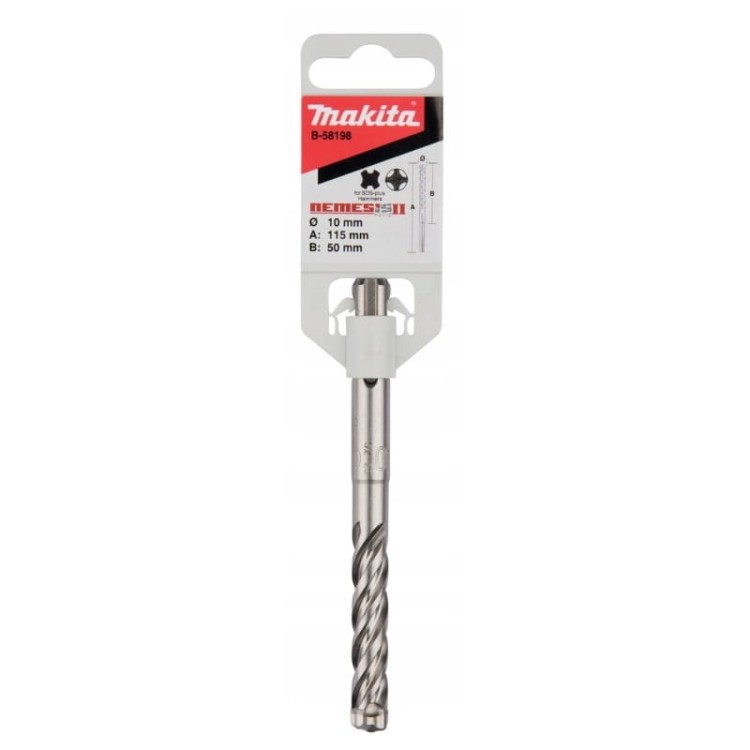 Makita B-58198 Wiertło do betonu Nemesis 2 SDS-Plus 10x115mm