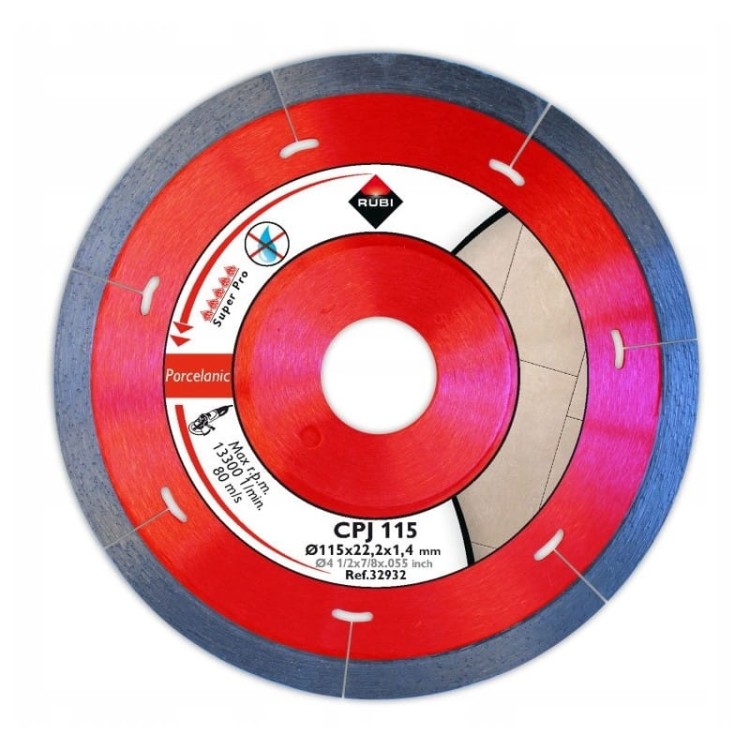 Tarcza Diamentowa 32933 RUBI CPJ 125 Superpro Z Nacięciem Spiralnym