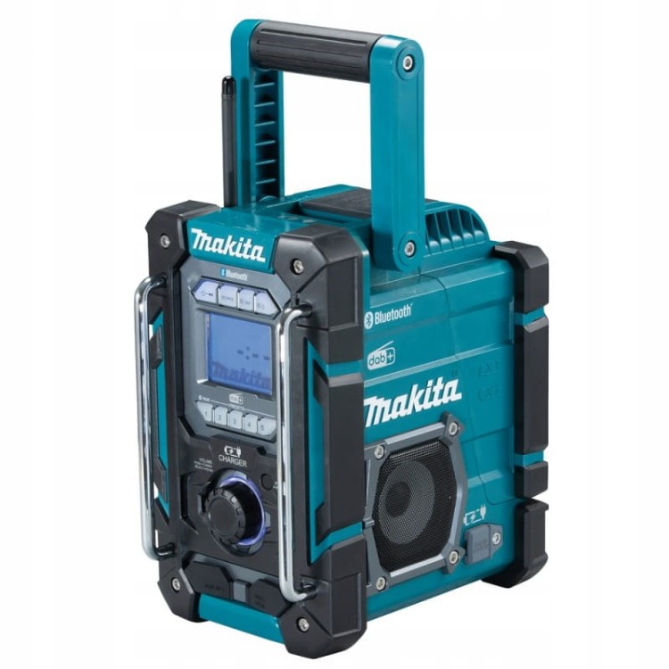 Makita DMR301 Radio budowlane z ładowarką DAB+ BT USB 10,8V 12V 14,4V 18V LXT IP64