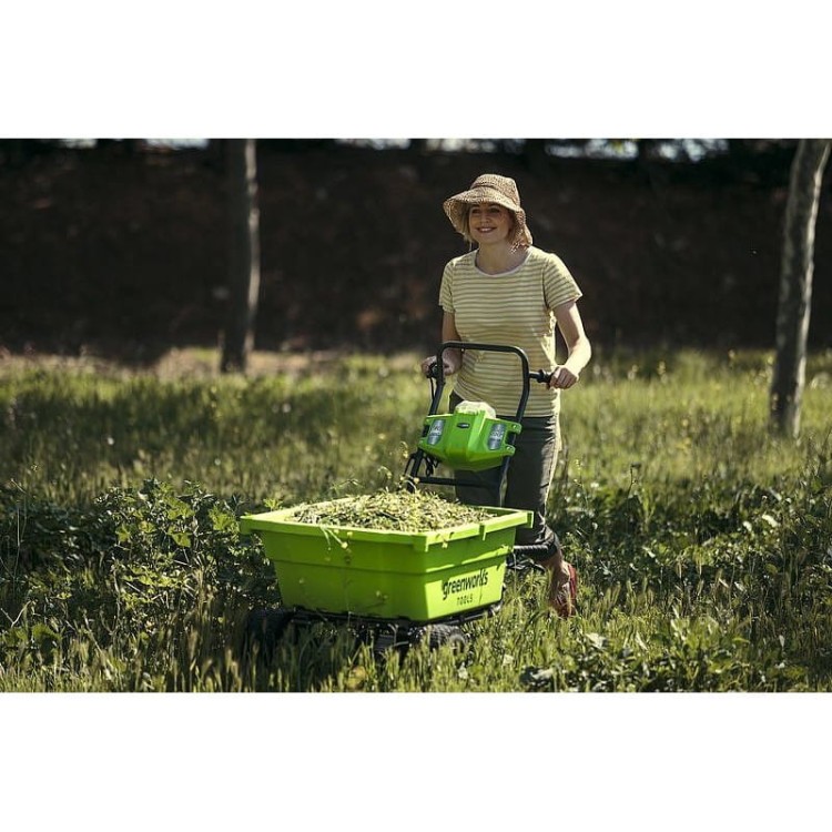 Greenworks G40GC Taczka ogrodowa z napędem aku 40V