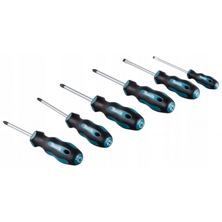 Makita E-10528 Zestaw śrubokrętów wkrętaków PH PZ SL 6SZT