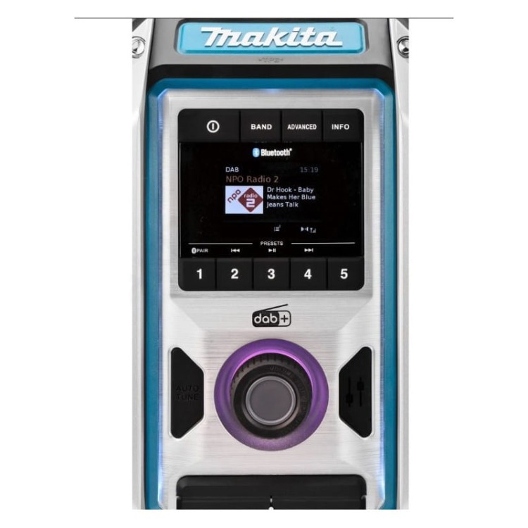 Makita DMR115 Radio budowlane DAB+ / IP65/ Bluetooth