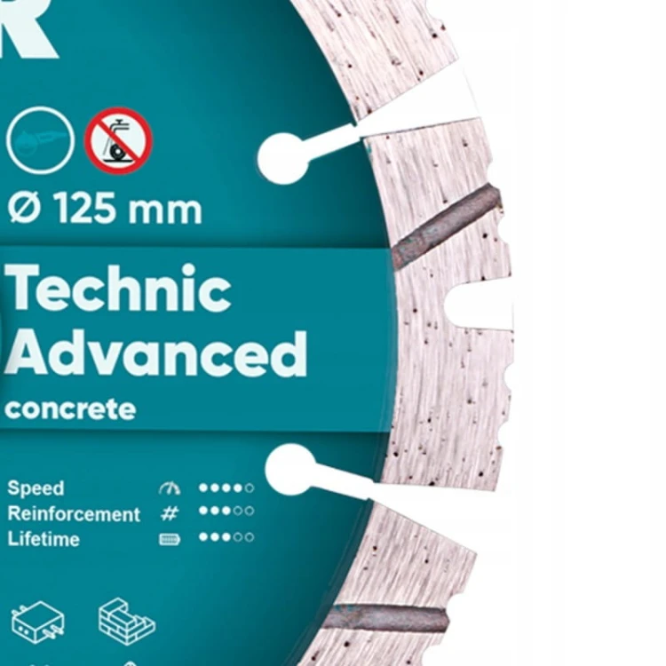 Distar Tarcza Diamentowa Technic Do Granitu i Betonu Advanced 125x2,2