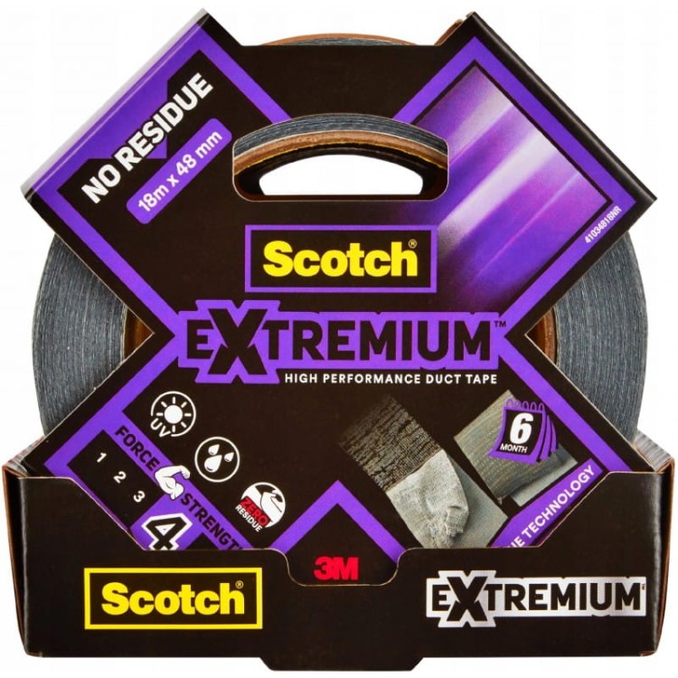 Scotch Extremium Taśma Nie Pozsotawia Kleju 18,2 M X 48 Mm