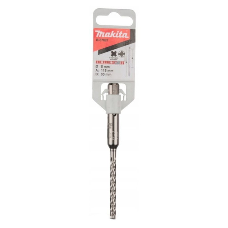 Makita Wiertło do betonu Nemesis 2 - Uchwyt Sds-plus 5x115mm