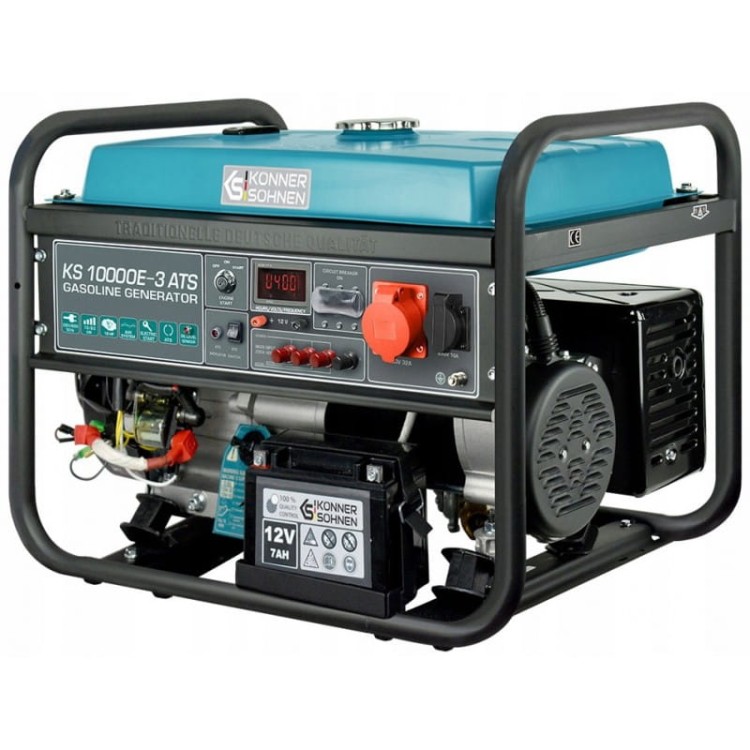 K&amp;s ks-10000e-3 ats agregat prądotwórczy generator prądu 230v/400v siłowy