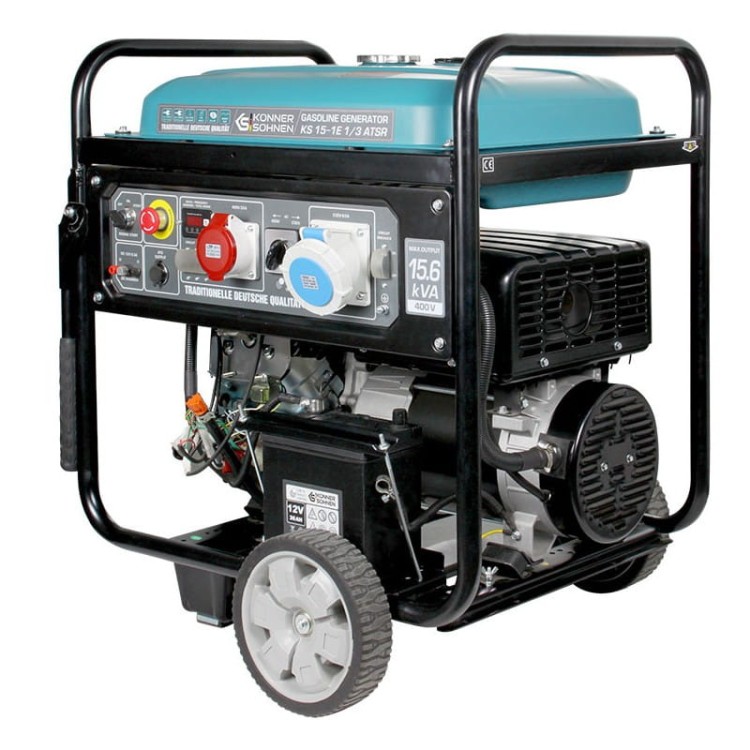K&amp;s ks 15-1e 1/3 atsr agregat prądotwórczy generator prądu 230v/400v siłowy