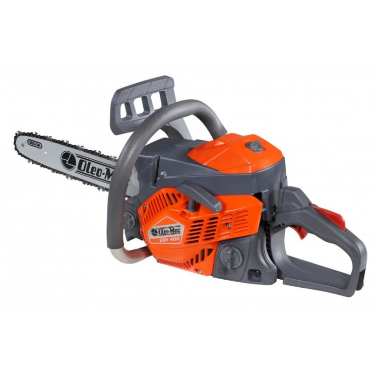 Oleo-Mac GSH400 pilarka łańcuchowa widok z lewej