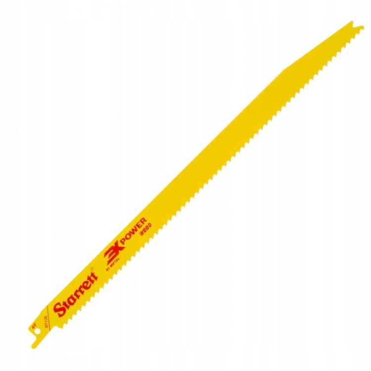 Starrett Bt126-5 Brzeszczot Do Drewna 6 Tpi 300mm 5szt Bi-metal