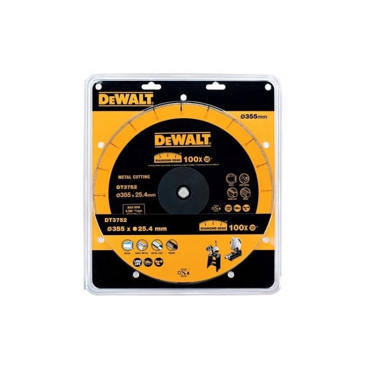 Dewalt DT3752 Tarcza diamentowa do metalu 355x25,4