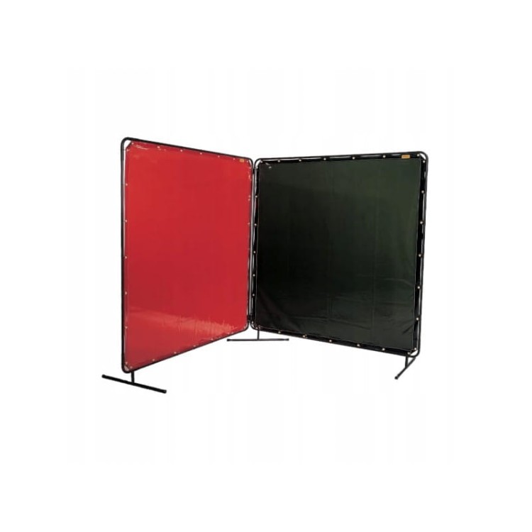 Weldas 55-7166 ekran spawalniczy 1,74x1,74m zielony